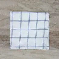 Franklin Napkin White/Blue 18x18