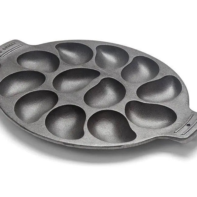 Oyster Grill Pan Cast Iron
