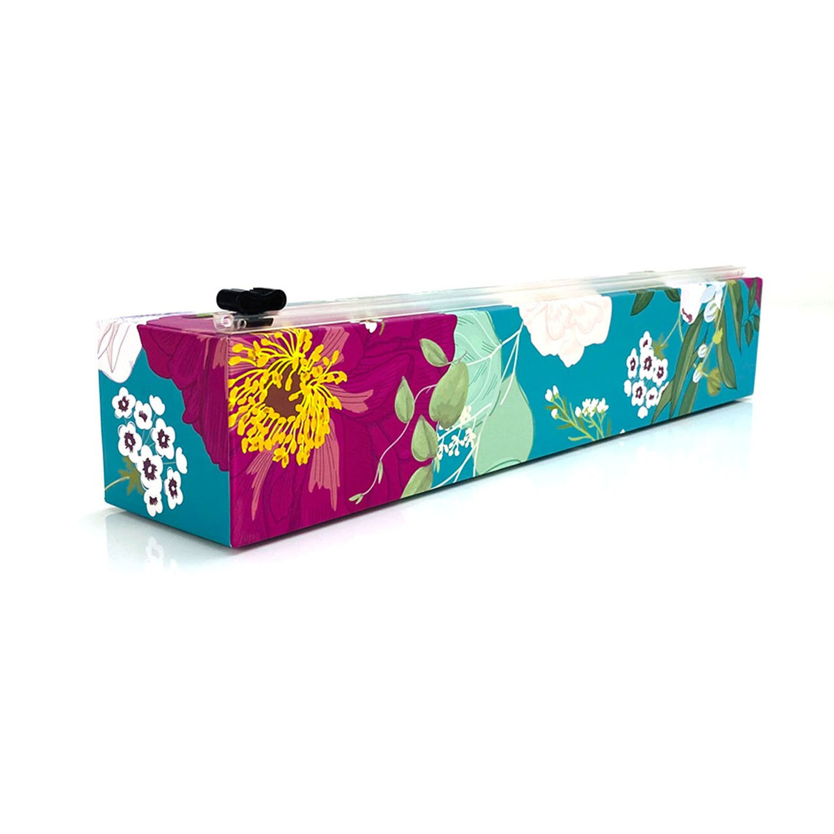 Plastic Wrap Dispenser- Spring Flowers