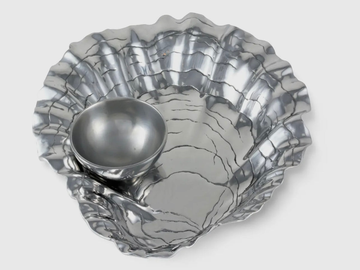 Oyster W/Pearl Chip & Dip
