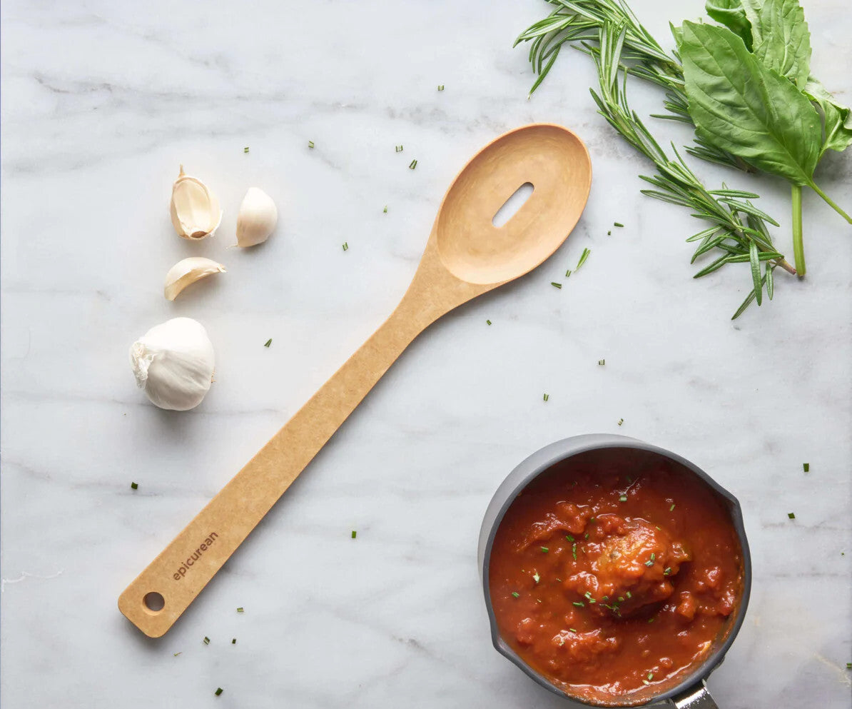 Chef Series Slotted Spoon Natural / 13.44"