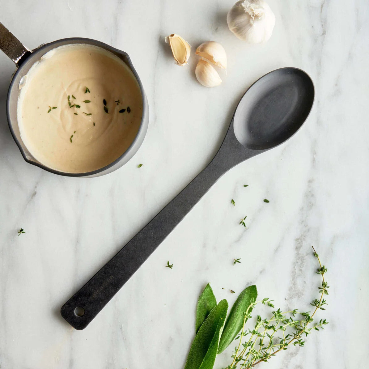 Chef Series Large Spoon Slate / 13.44"