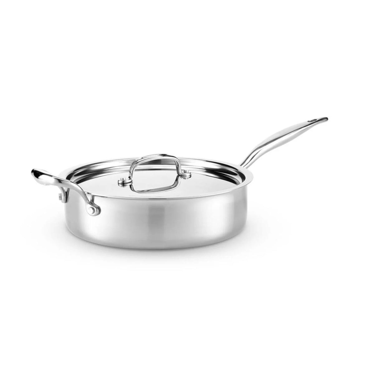 Heritage Steel Titanium 4 QT Saute Pan with Lid