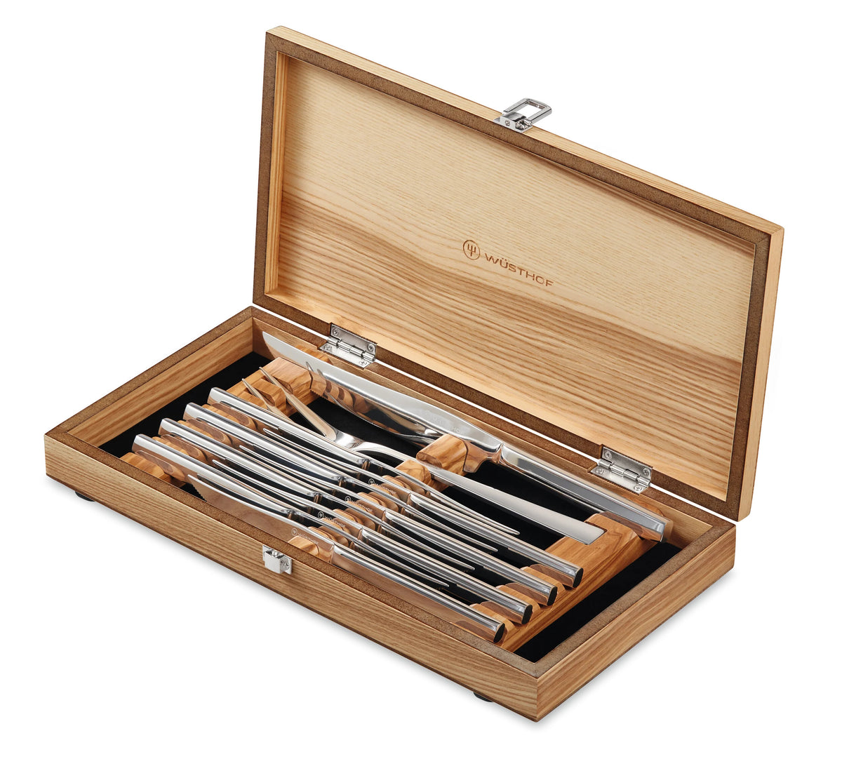 Wusthof Ten Piece Stainless Mignon Steak & Carving Set