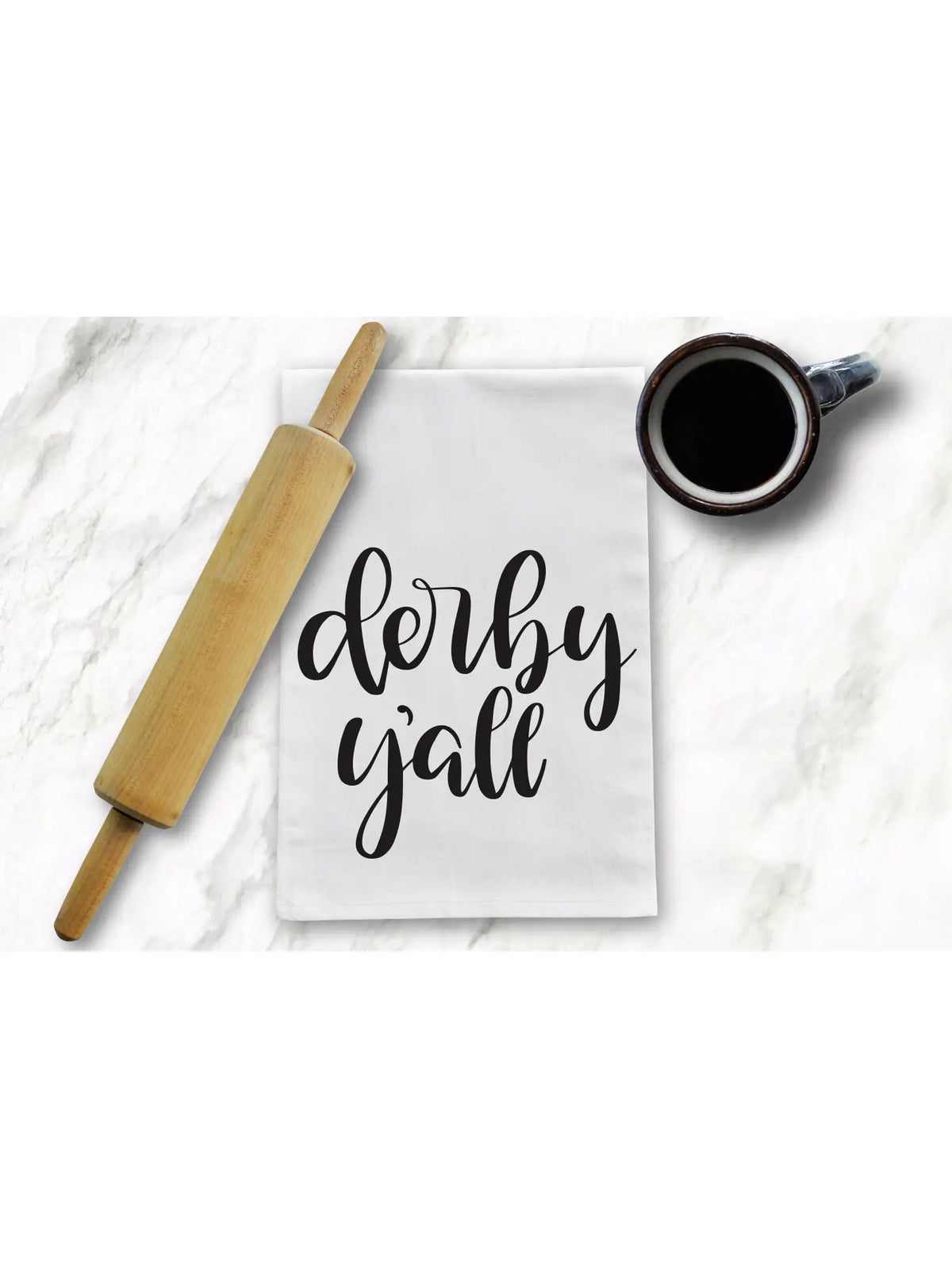 Derby Y'All Kitchen Towel