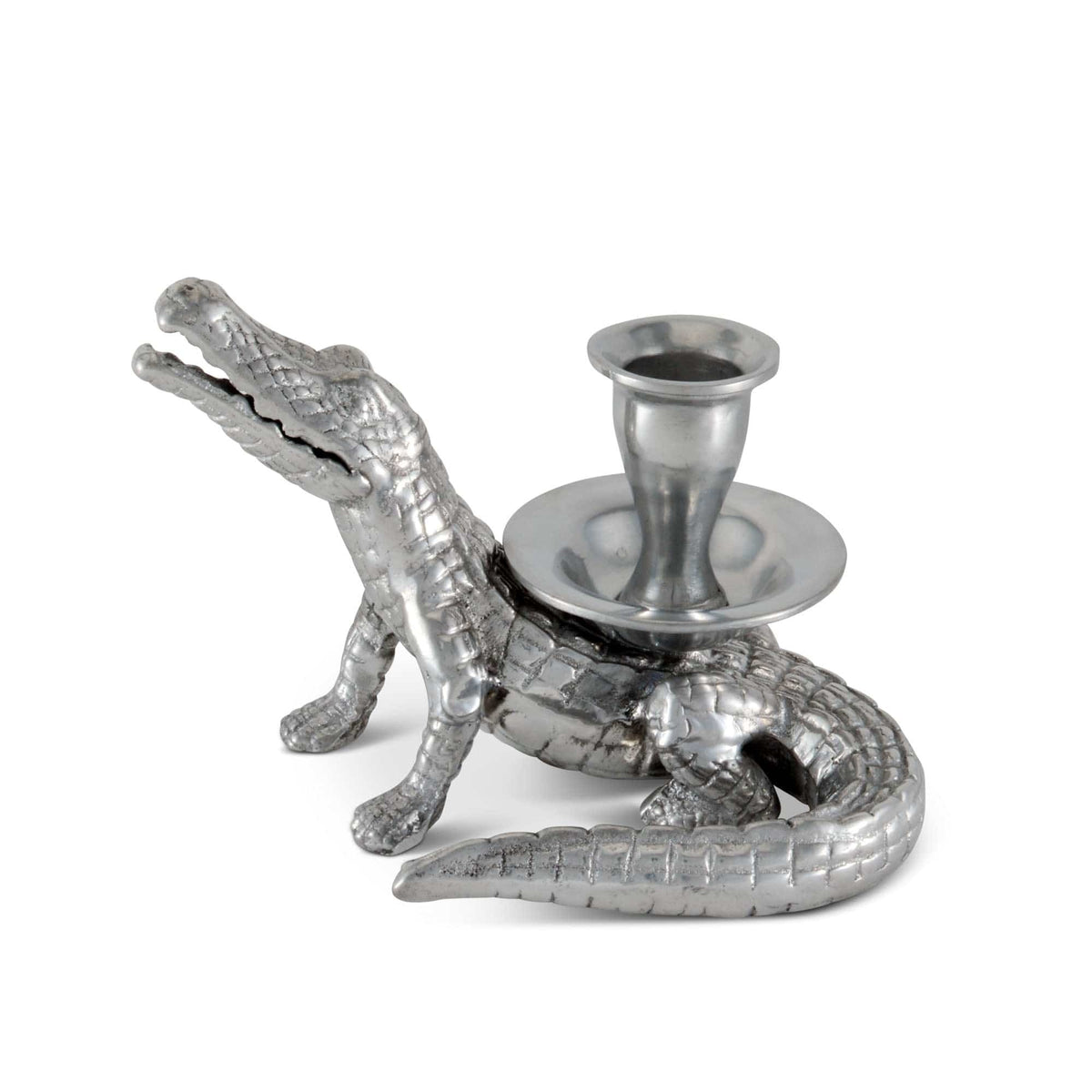 Alligator Taper Candle Holder