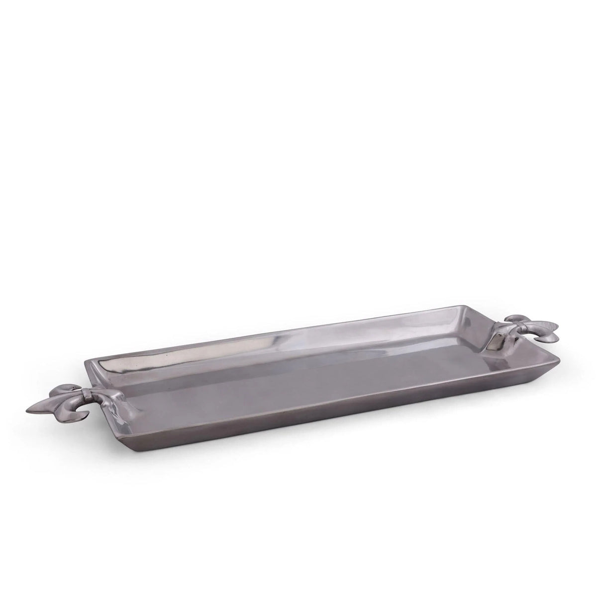 Fleur-de-Lis Oblong Tray