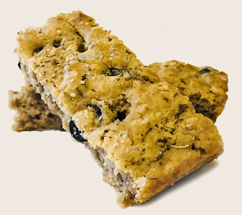 Herb & Olive Focaccia Soberdough
