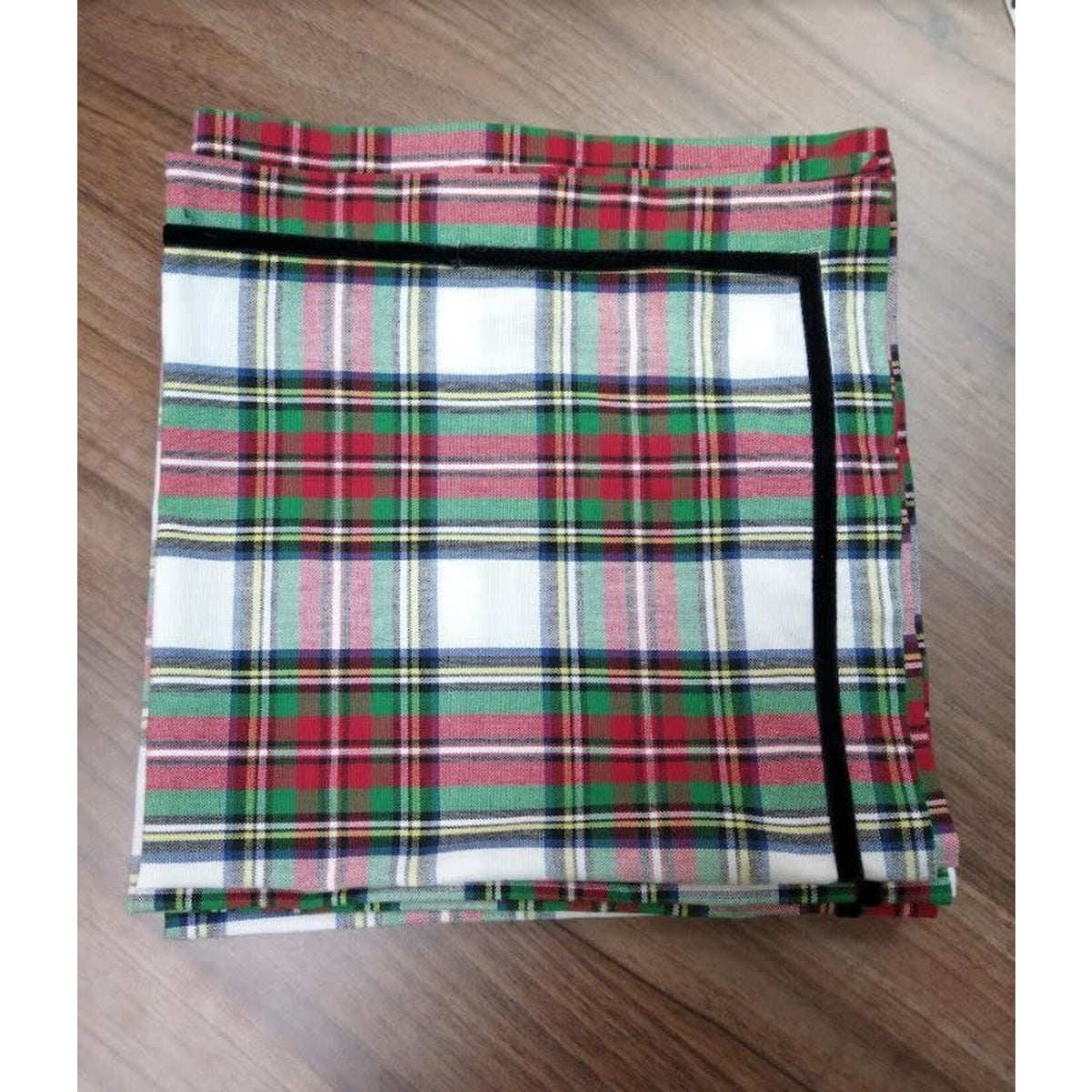 Stewart Tartan Napkin - Multi