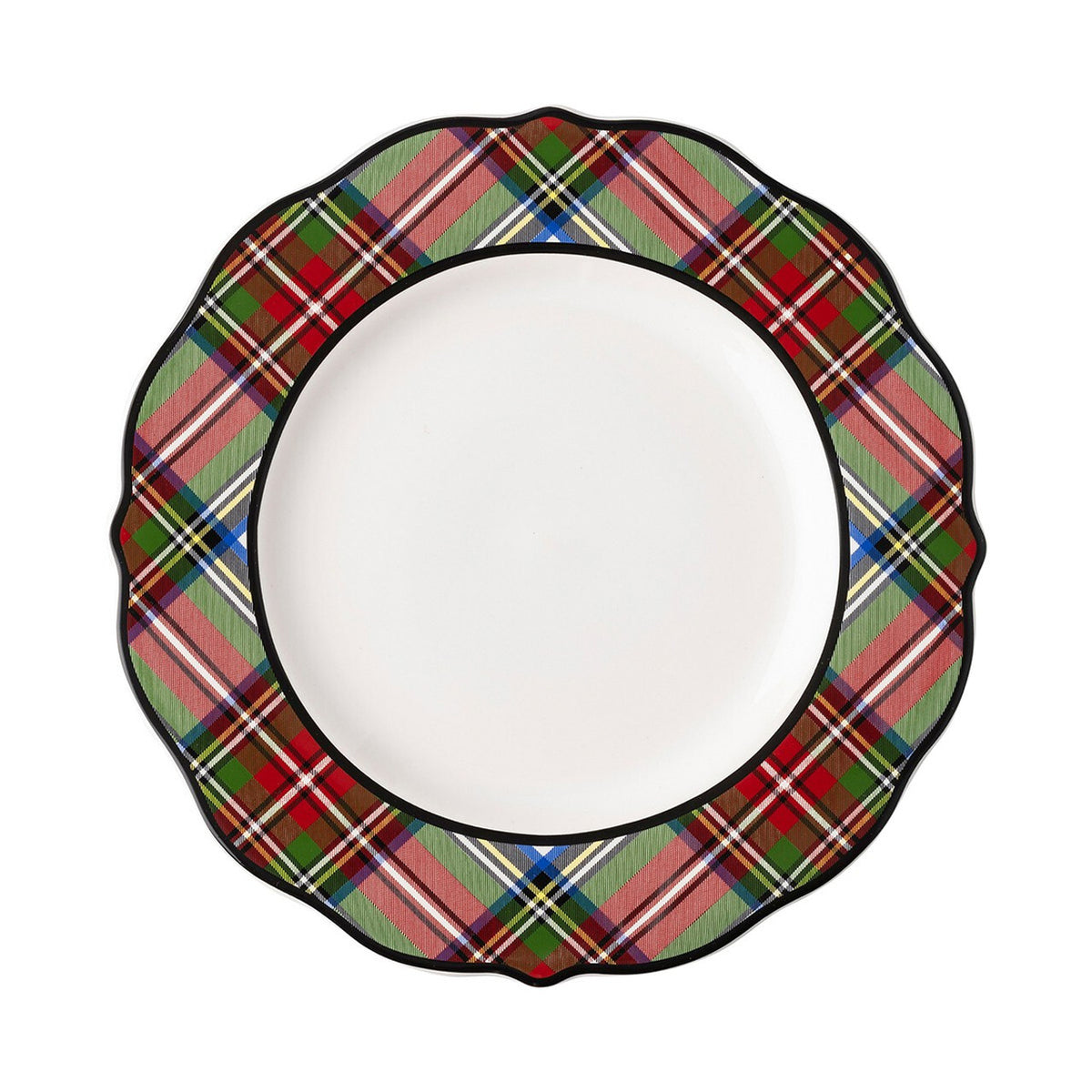 Stewart Tartan Dinner Plate