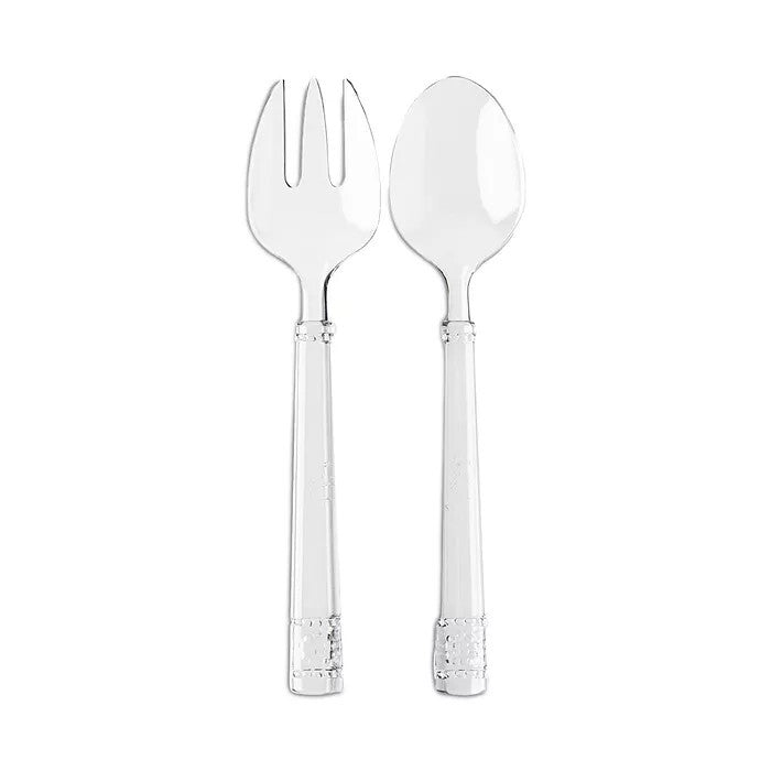 Isabella Acrylic Salad Servers, Set of 2