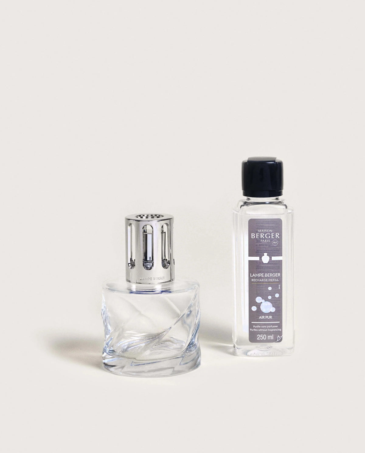 Spirale Clear Fragrance Lamp with Air Pur