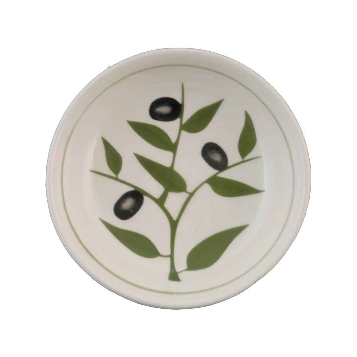 Double Bread and Oil Serving Board with Olive Branch Bowls