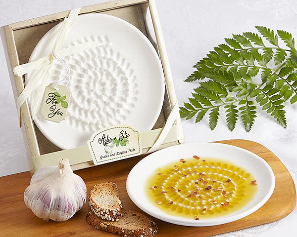Aglio e Olio Grater & Dipping Plate@