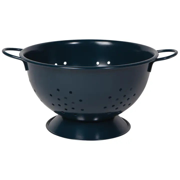Large Ink Blue Colander