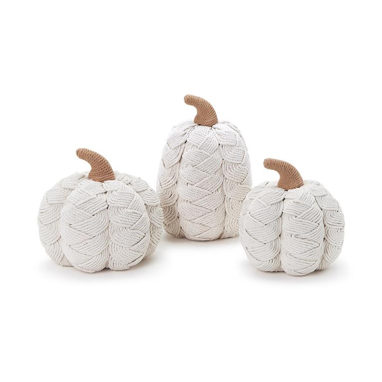 Woven Pumpkin Large