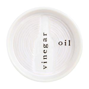 Vinegar Bottle Dipping Dish