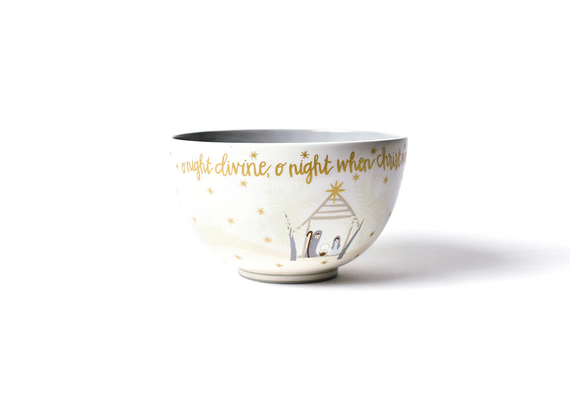 O Holy Night Footed Bowl