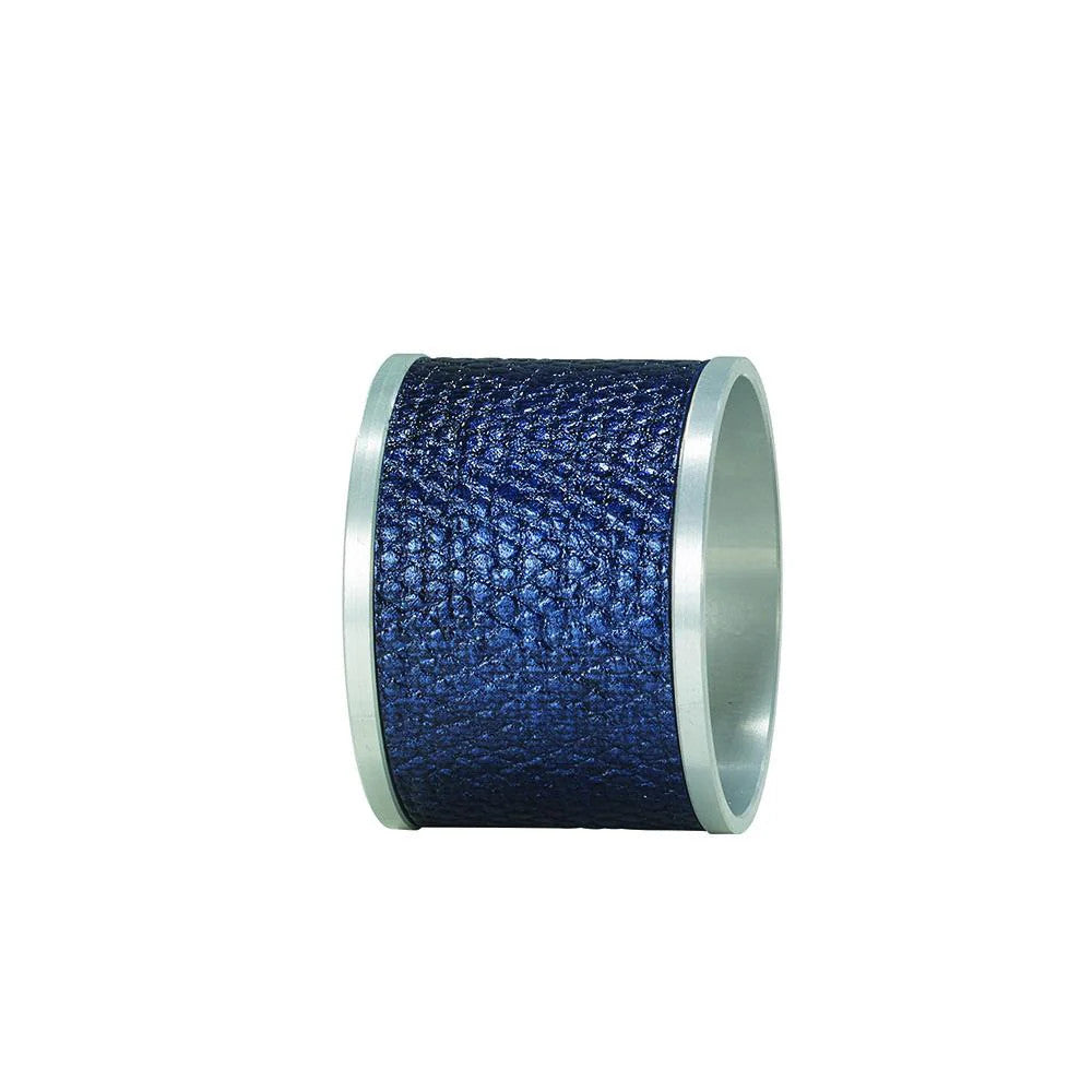 Luster Navy Napkin Ring