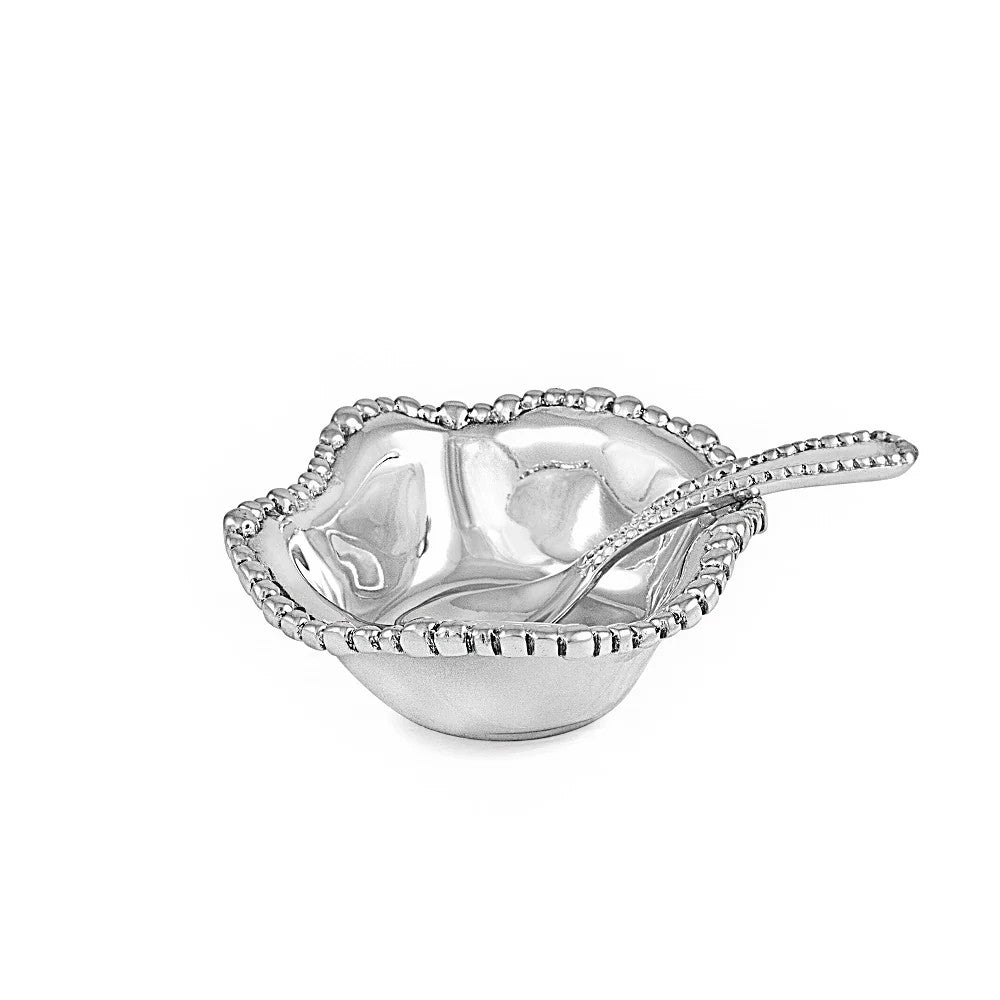 Organic Pearl Petite Bowl with Spoon