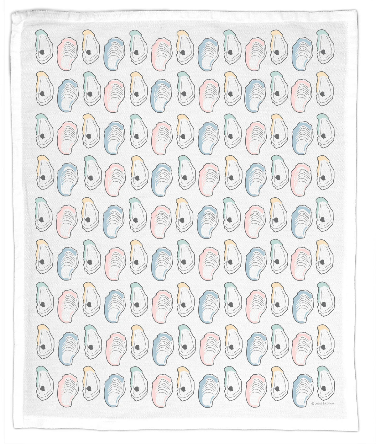 Oyster Shells Hand Towel