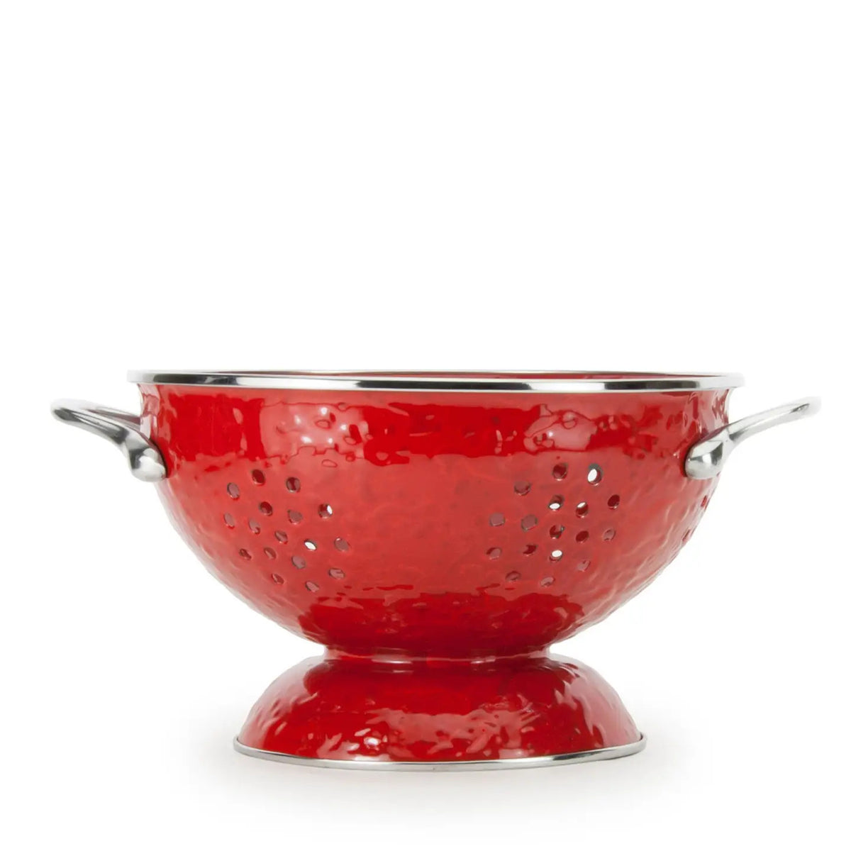 Solid Red Large Colander*