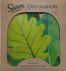 Parchment, Spring Leaves, Set/20