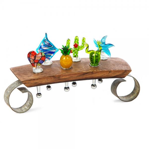 Bottle Pourer & Stopper Stave-Holds 6 pieces