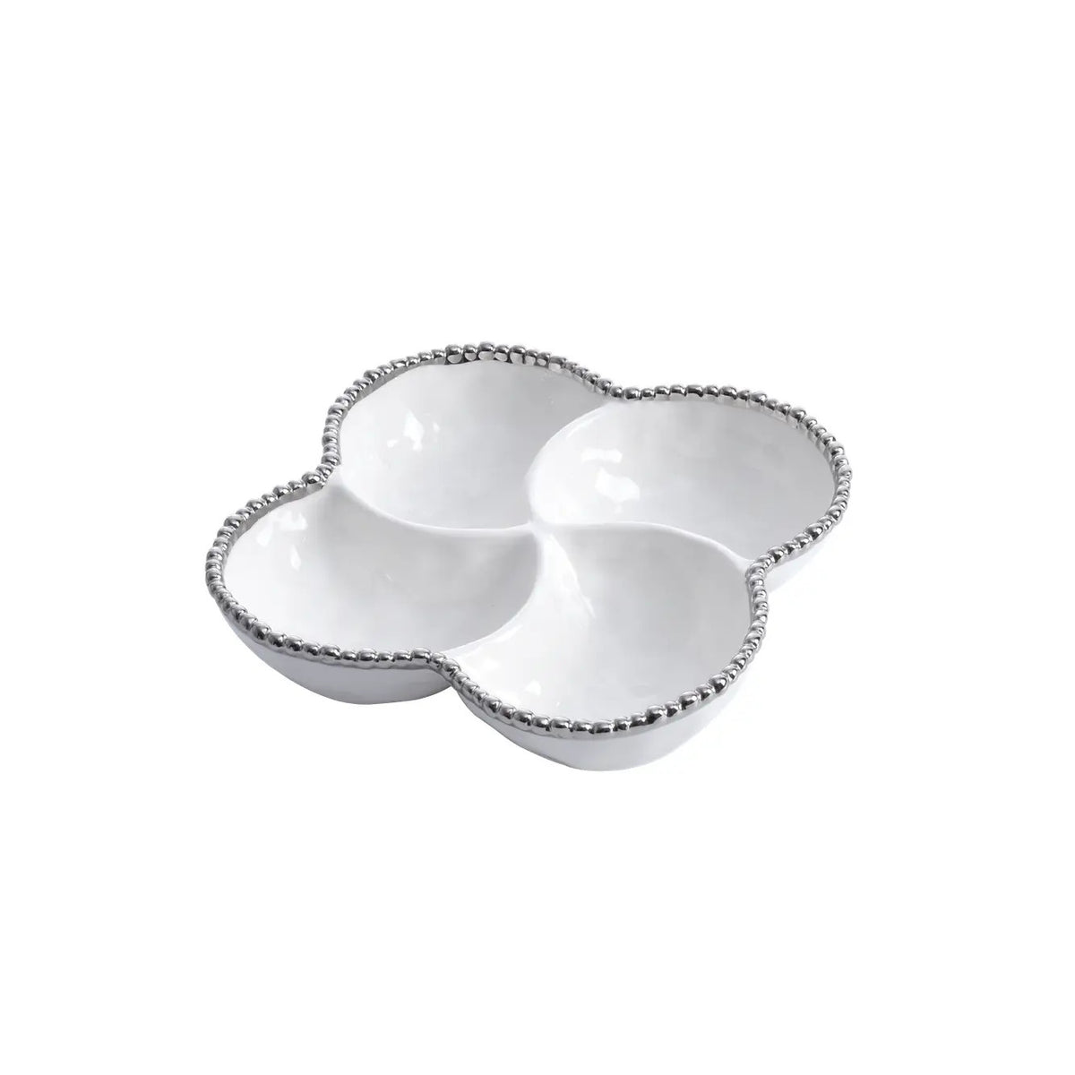 4-Section Bowl White