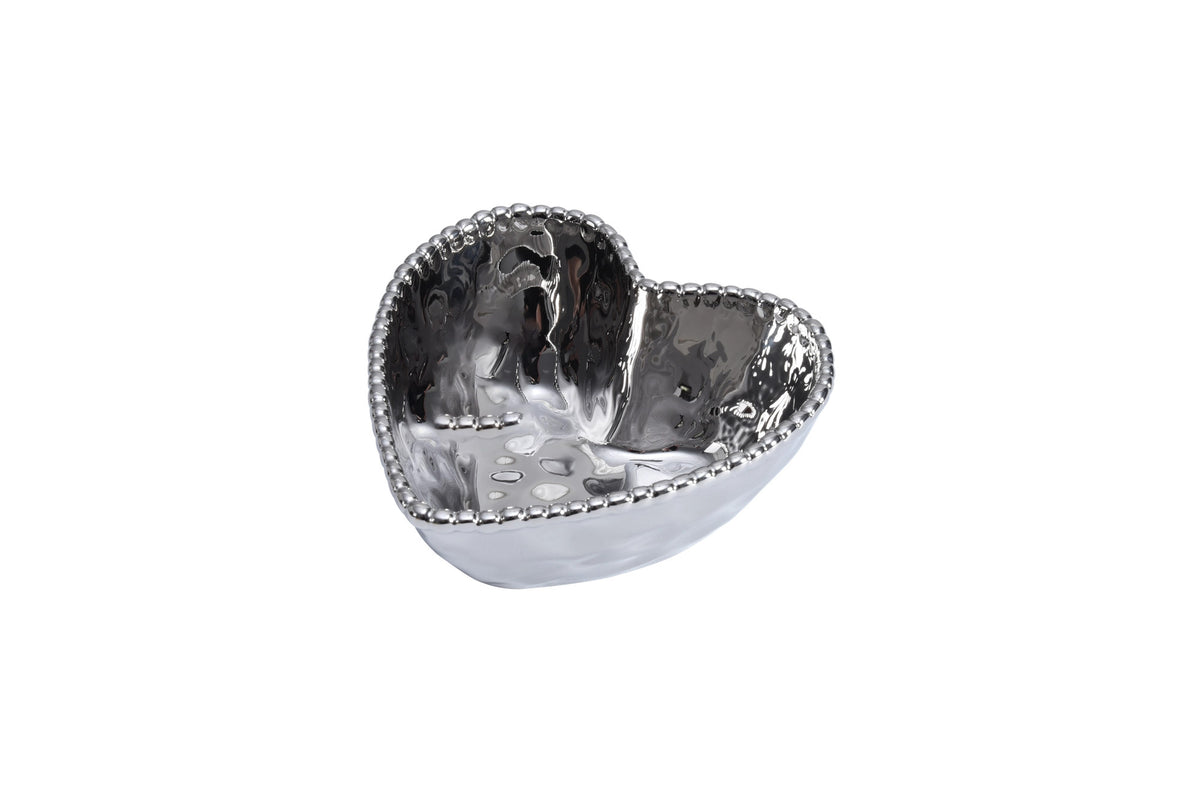 Big Heart Bowl Silver