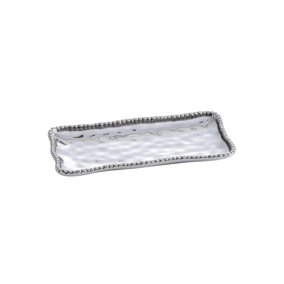 Small Rectangular Tray Silver