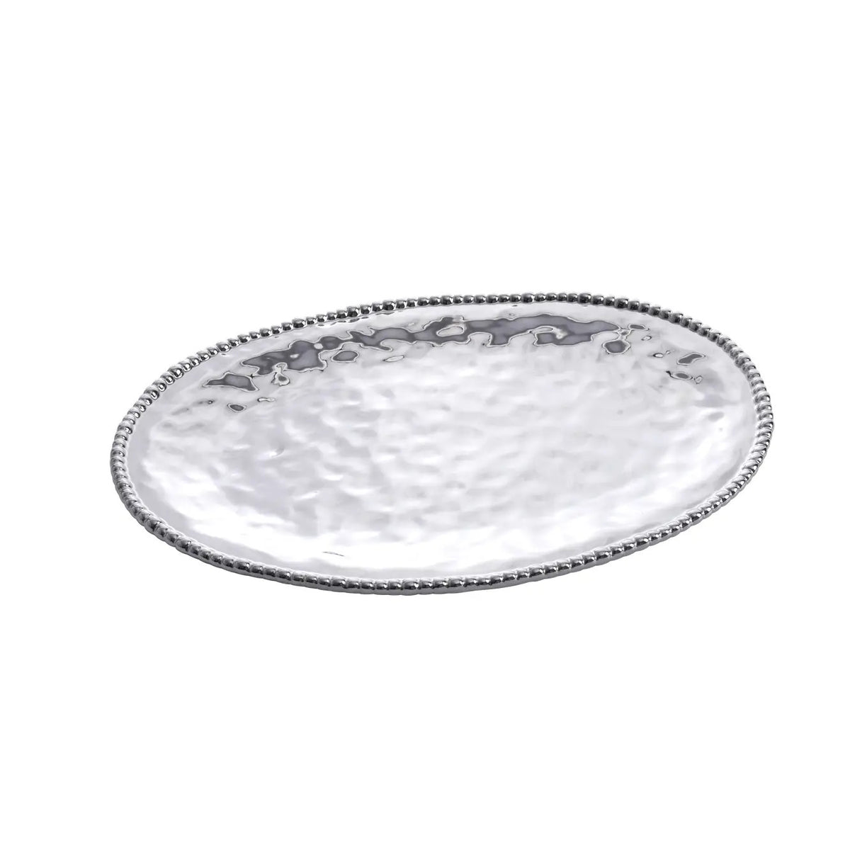 Large Oval Platter Silver