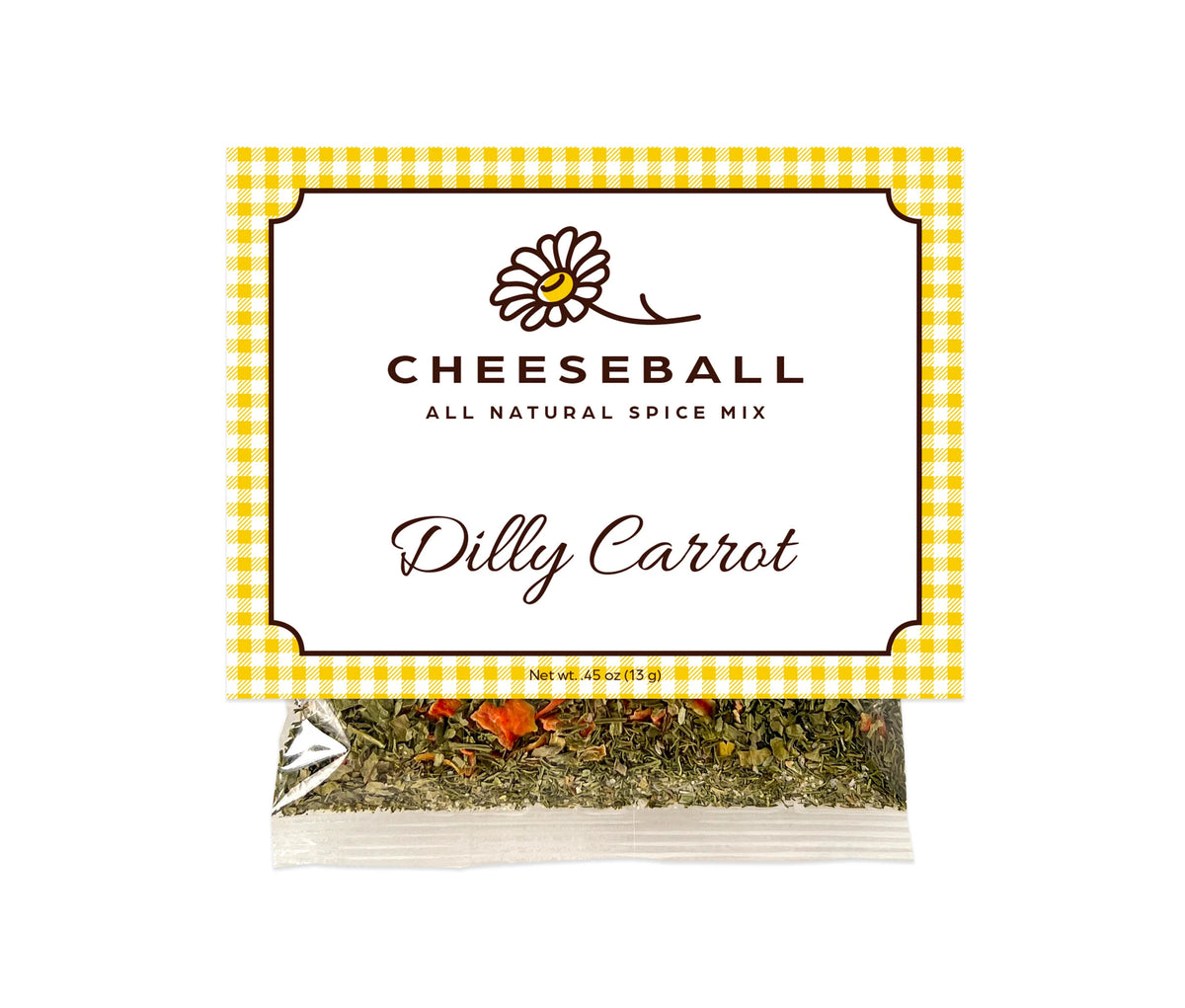 Dilly Carrot Cheese ball