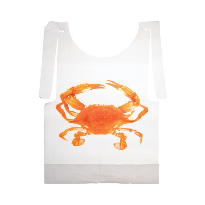 Crab Bibs, Set of 12