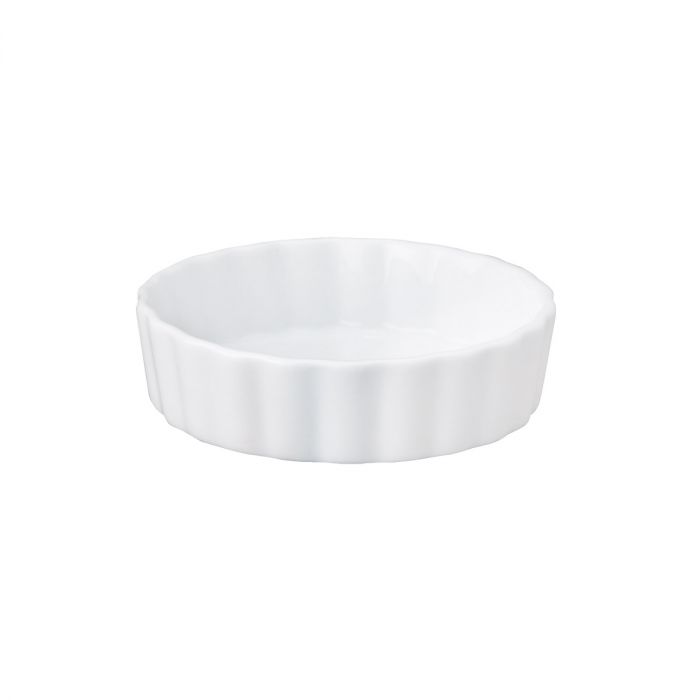 Quiche, Round, 4in (Porcelain)