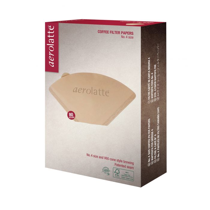 Aerolatte Coffee Unbleached Filter, 4 Cup*