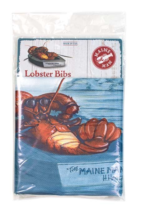 Lobster Bibs, Set of 12