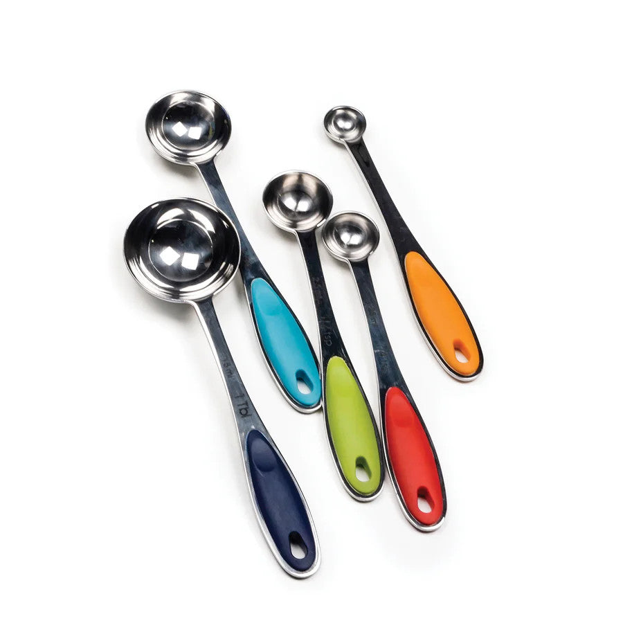 Stainless Colored Handle Measuring Spoons