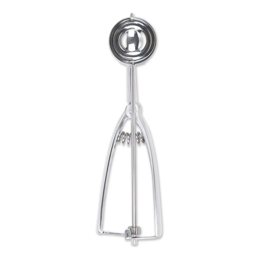 Stainless Steel Spring Release Scoop - 1.75" diameter