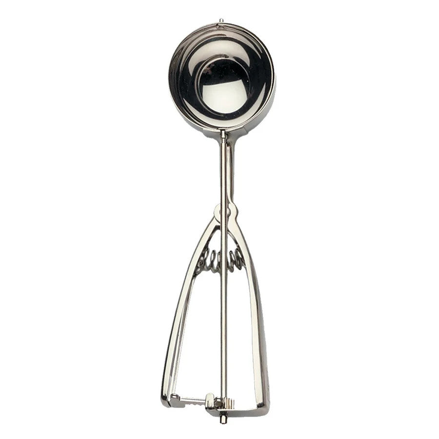 Stainless Steel Spring Release Scoop - 2.5" diameter