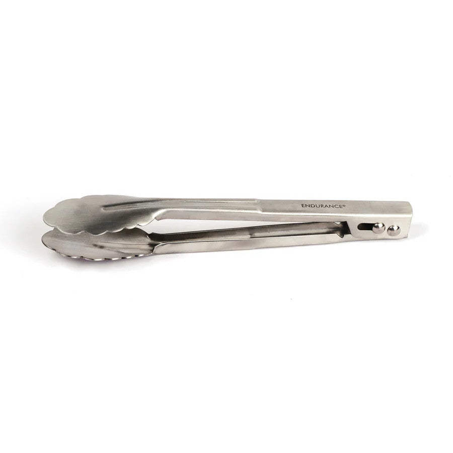 Stainless Steel Locking Tongs, 6 inch