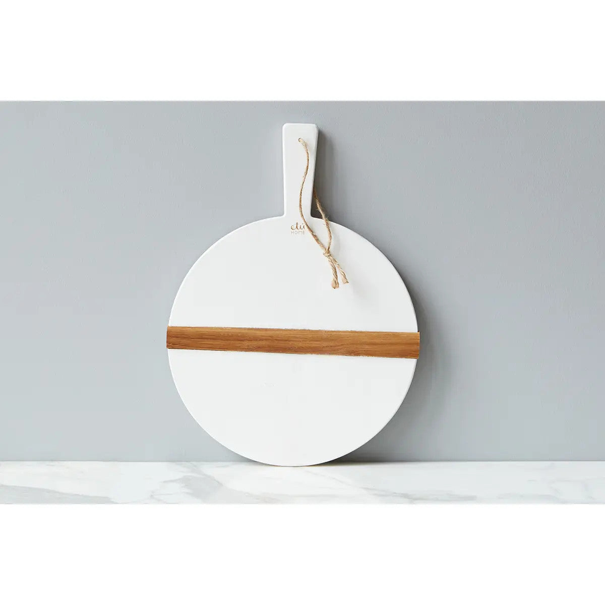 White Round Mod Charcuterie Board, Small