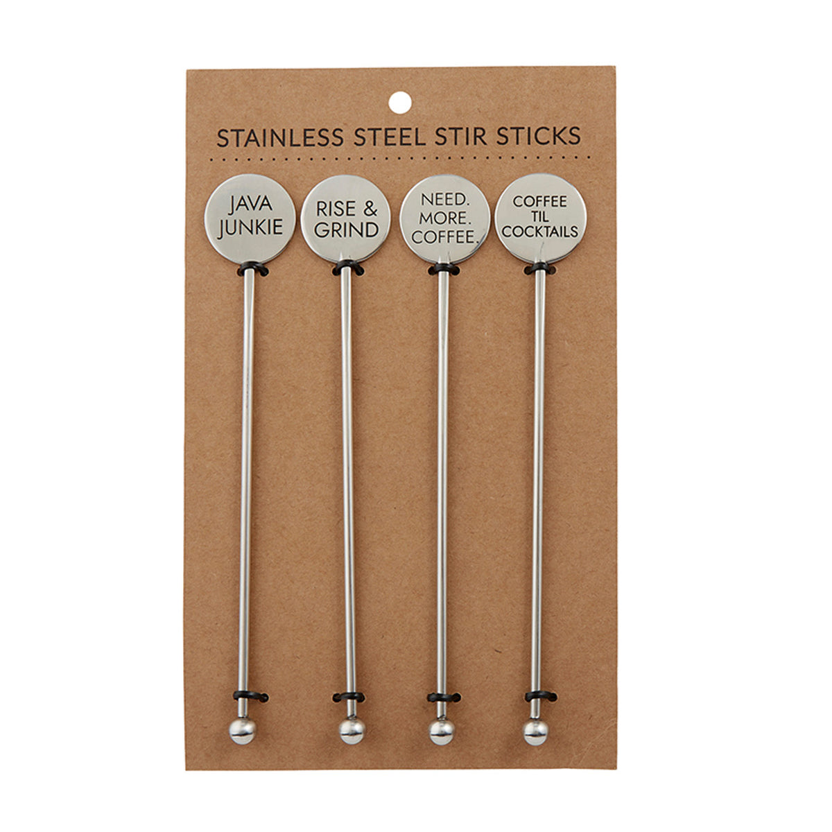 Stainless Steel Stir Sticks (Coffee)