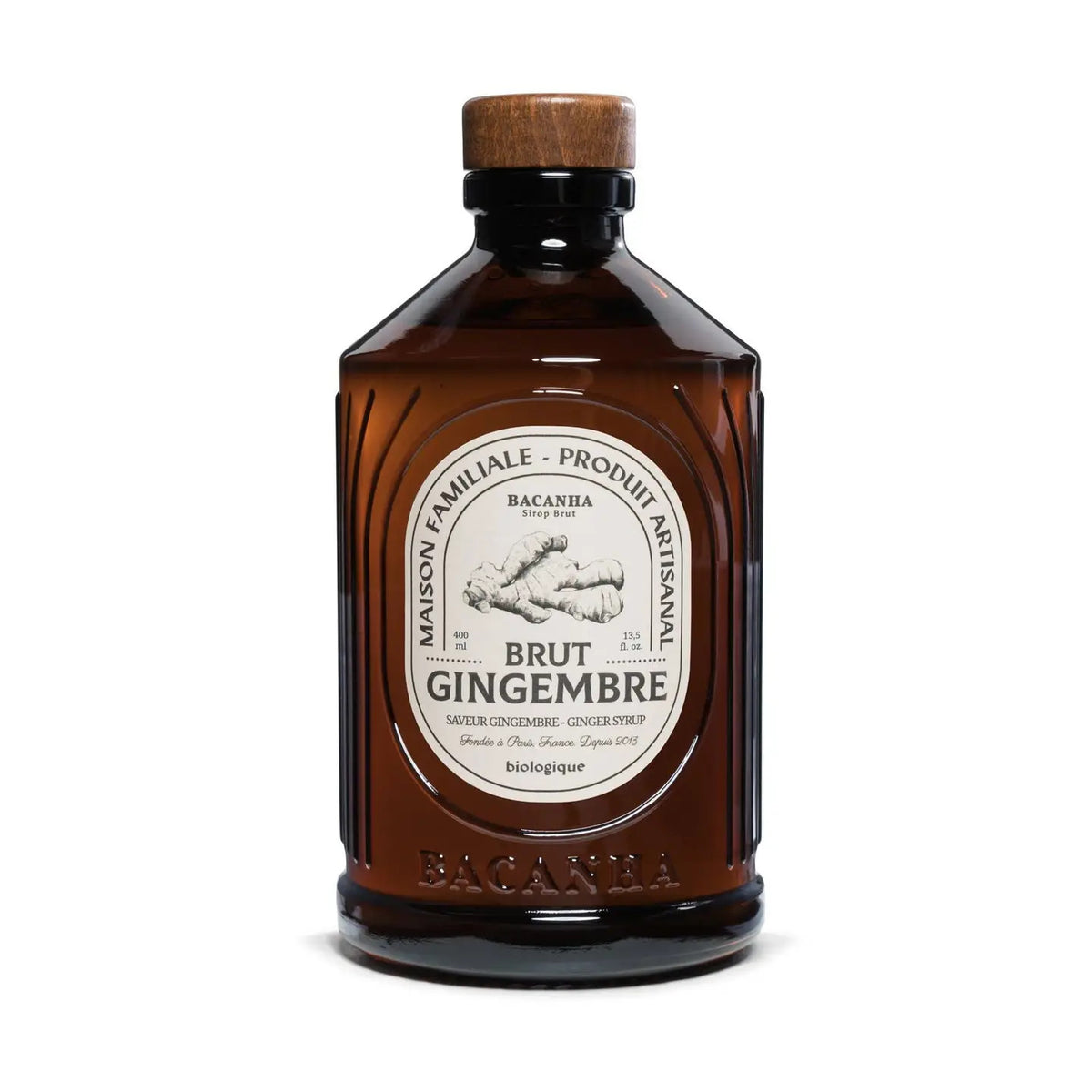 Raw Ginger Syrup - Organic - 13,5 Fl. oz.