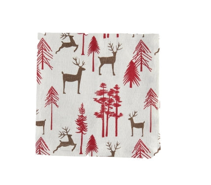 Wooden Reindeer Napkin