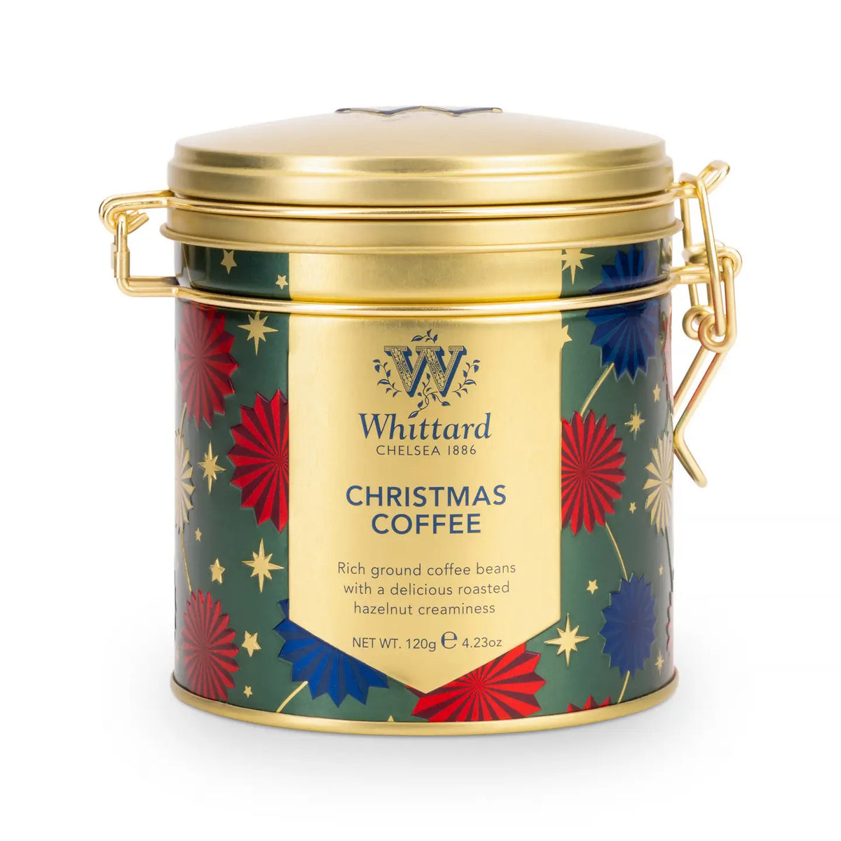 Whittard Christmas Coffee Clip Top 4.23oz