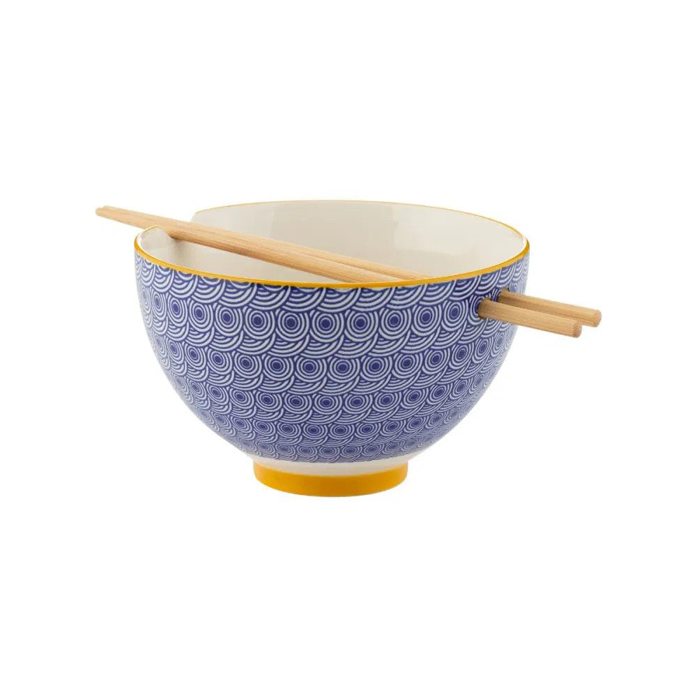 Noodle Bowl & Chopsticks Set