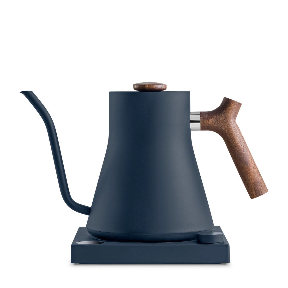 Stagg Ekg Electric Kettle Matte Stone Blue with Walnut