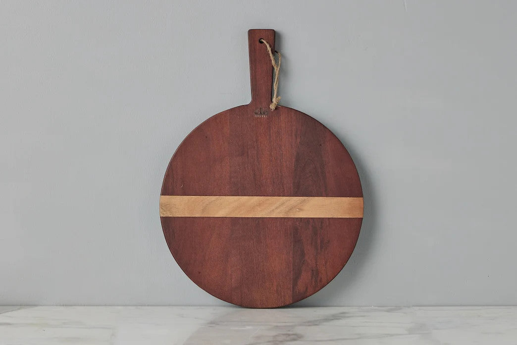 Saddle Round Charcuterie Board, Medium