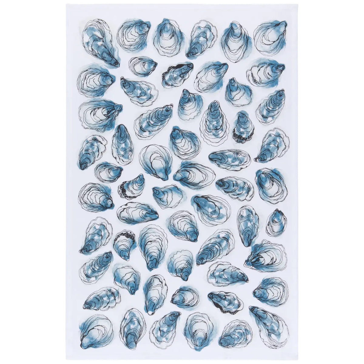 Oysters Dishtowel